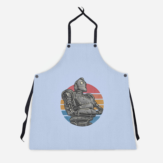 Retro Giant-Unisex-Kitchen-Apron-glitchygorilla