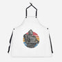 Retro Giant-Unisex-Kitchen-Apron-glitchygorilla