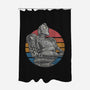 Retro Giant-None-Polyester-Shower Curtain-glitchygorilla