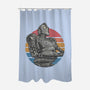 Retro Giant-None-Polyester-Shower Curtain-glitchygorilla