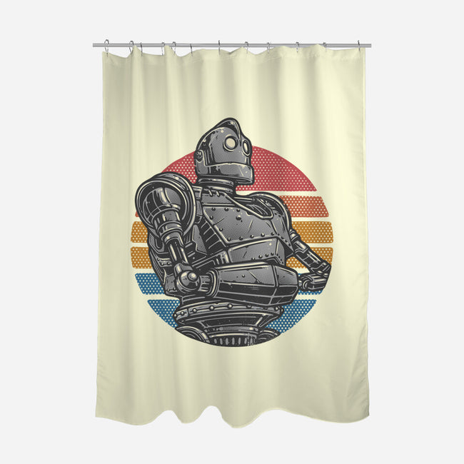 Retro Giant-None-Polyester-Shower Curtain-glitchygorilla