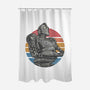 Retro Giant-None-Polyester-Shower Curtain-glitchygorilla