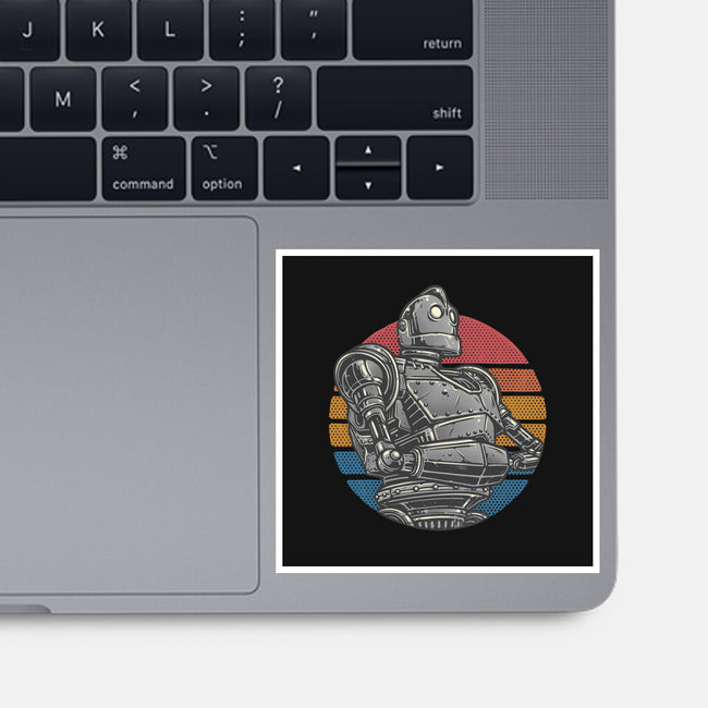 Retro Giant-None-Glossy-Sticker-glitchygorilla