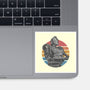 Retro Giant-None-Glossy-Sticker-glitchygorilla