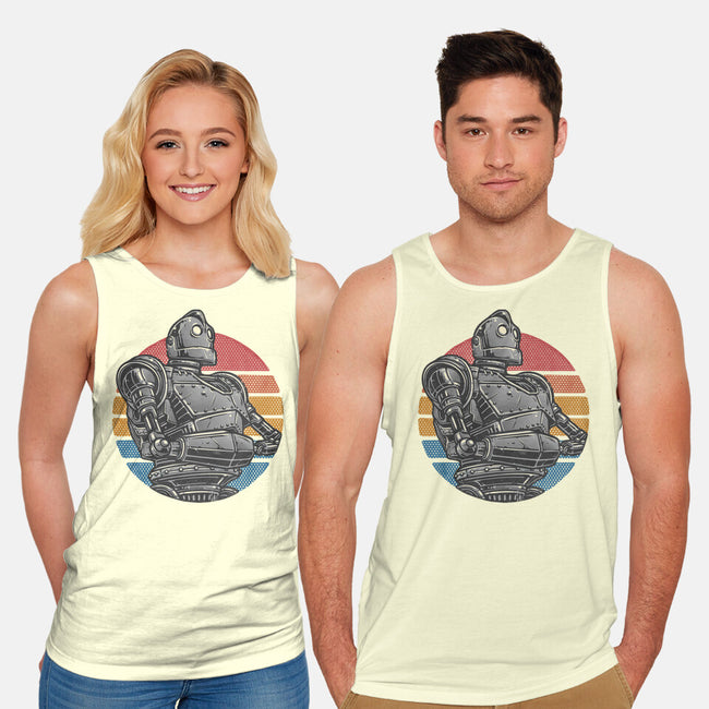 Retro Giant-Unisex-Basic-Tank-glitchygorilla