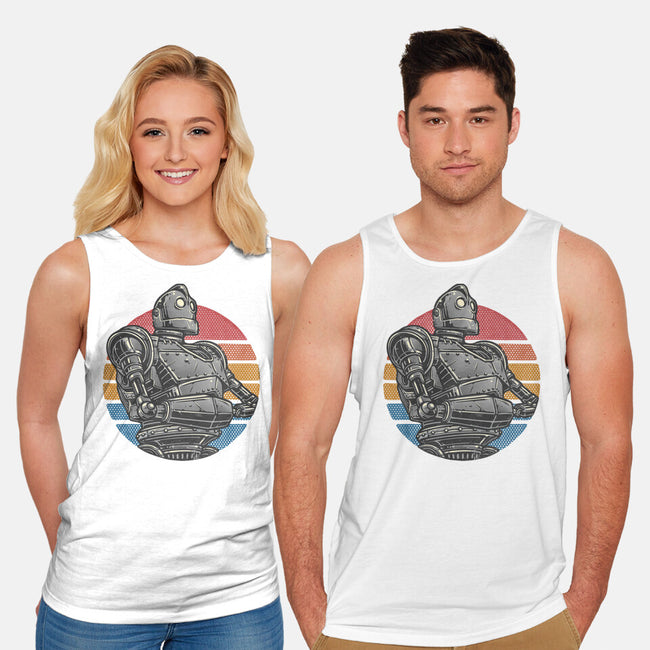 Retro Giant-Unisex-Basic-Tank-glitchygorilla