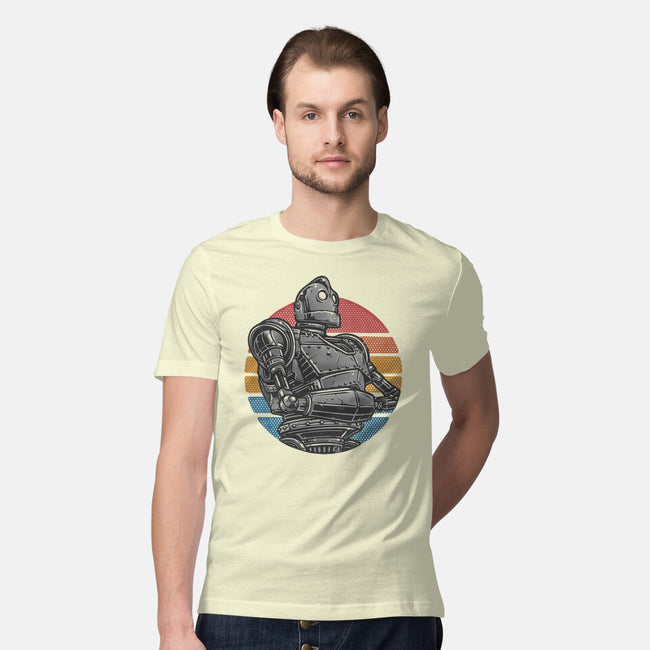 Retro Giant-Mens-Premium-Tee-glitchygorilla