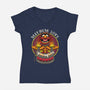 Mayhem Love-Womens-V-Neck-Tee-rmatix