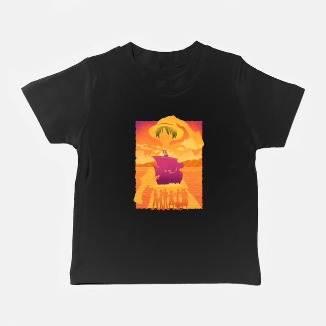 Legendary Pirate Crew-Baby-Basic-Tee-sachpica