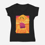 Legendary Pirate Crew-Womens-V-Neck-Tee-sachpica