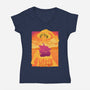Legendary Pirate Crew-Womens-V-Neck-Tee-sachpica