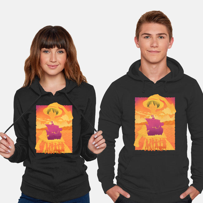 Legendary Pirate Crew-Unisex-Pullover-Sweatshirt-sachpica