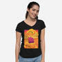 Legendary Pirate Crew-Womens-V-Neck-Tee-sachpica