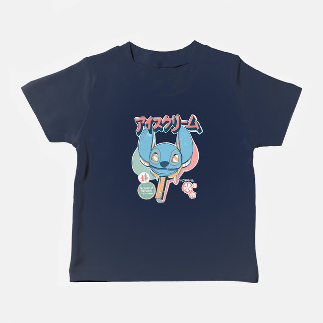 Hawaiian Ice Cream-Baby-Basic-Tee-ellr