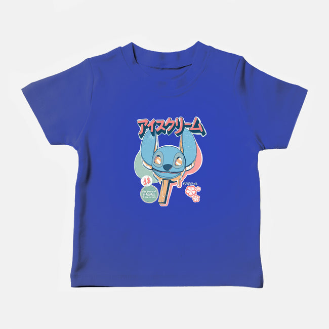 Hawaiian Ice Cream-Baby-Basic-Tee-ellr