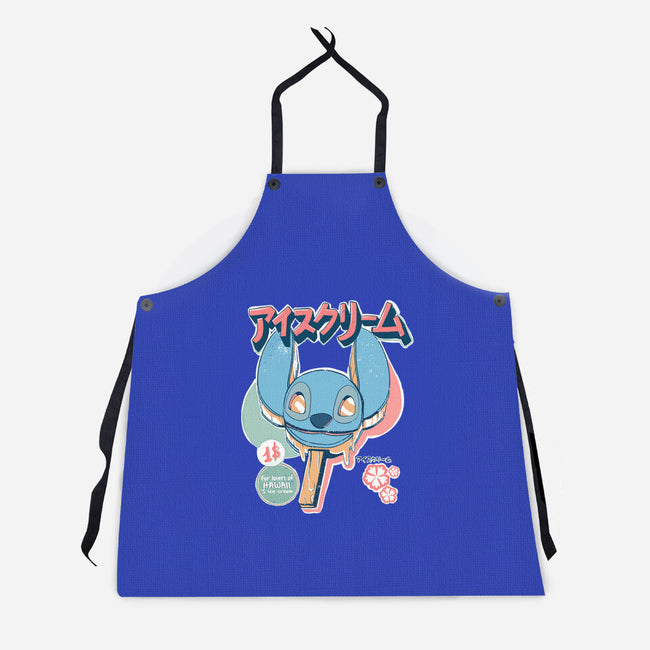 Hawaiian Ice Cream-Unisex-Kitchen-Apron-ellr