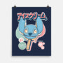 Hawaiian Ice Cream-None-Matte-Poster-ellr