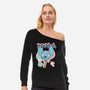 Hawaiian Ice Cream-Womens-Off Shoulder-Sweatshirt-ellr