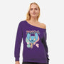 Hawaiian Ice Cream-Womens-Off Shoulder-Sweatshirt-ellr