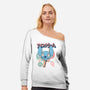 Hawaiian Ice Cream-Womens-Off Shoulder-Sweatshirt-ellr