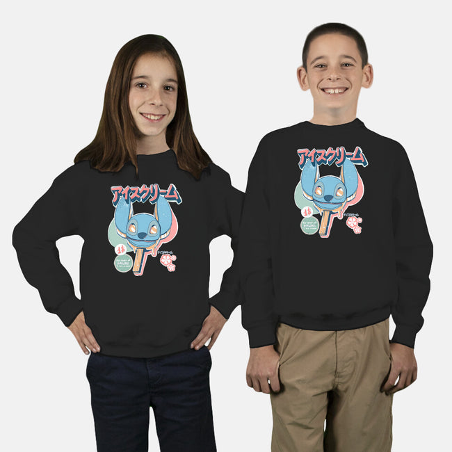 Hawaiian Ice Cream-Youth-Crew Neck-Sweatshirt-ellr