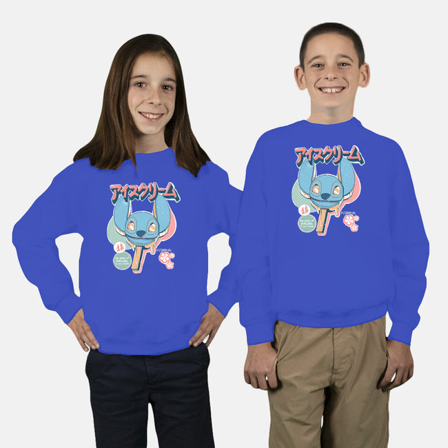 Hawaiian Ice Cream-Youth-Crew Neck-Sweatshirt-ellr