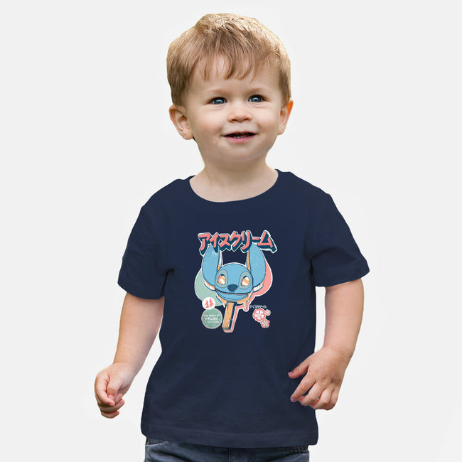 Hawaiian Ice Cream-Baby-Basic-Tee-ellr