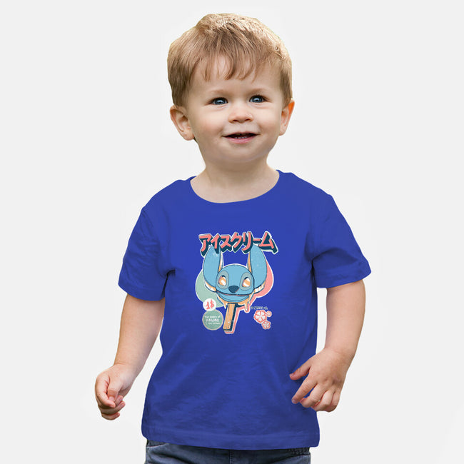 Hawaiian Ice Cream-Baby-Basic-Tee-ellr