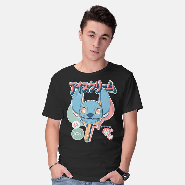 Hawaiian Ice Cream-Mens-Basic-Tee-ellr