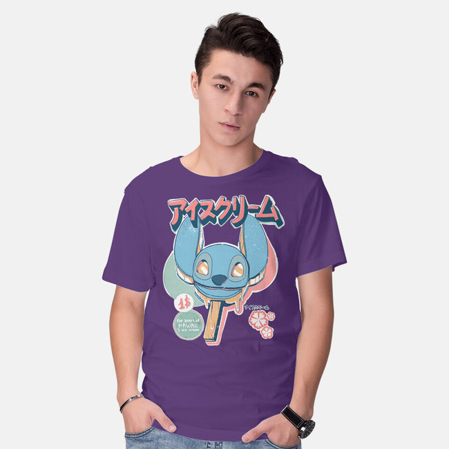 Hawaiian Ice Cream-Mens-Basic-Tee-ellr