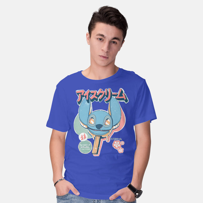 Hawaiian Ice Cream-Mens-Basic-Tee-ellr