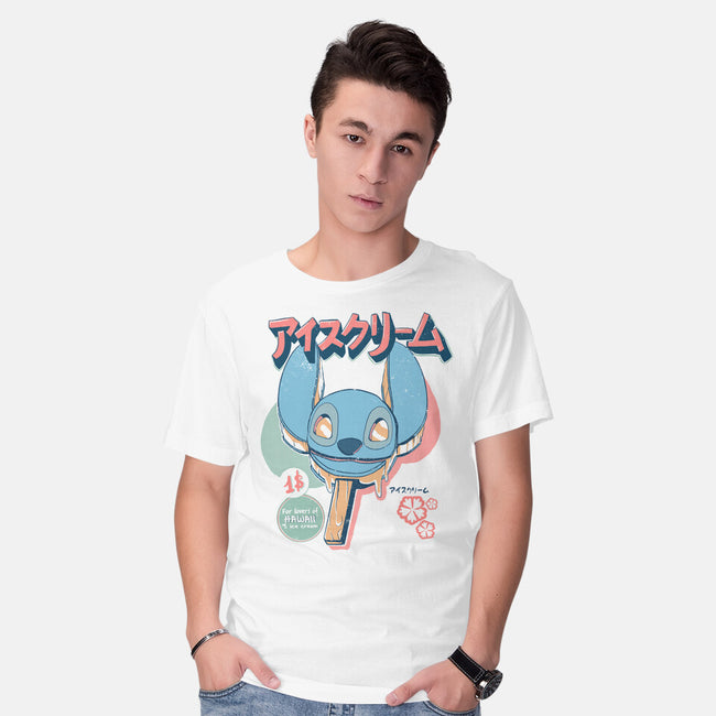 Hawaiian Ice Cream-Mens-Basic-Tee-ellr