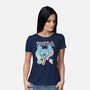 Hawaiian Ice Cream-Womens-Basic-Tee-ellr