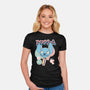 Hawaiian Ice Cream-Womens-Fitted-Tee-ellr