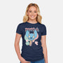 Hawaiian Ice Cream-Womens-Fitted-Tee-ellr