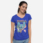 Hawaiian Ice Cream-Womens-V-Neck-Tee-ellr
