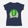 Video Game Destiny-Womens-V-Neck-Tee-Studio Mootant