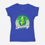 Video Game Destiny-Womens-V-Neck-Tee-Studio Mootant