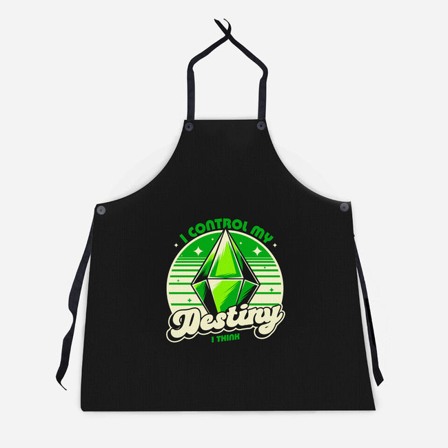 Video Game Destiny-Unisex-Kitchen-Apron-Studio Mootant