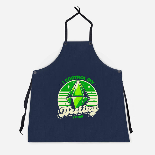 Video Game Destiny-Unisex-Kitchen-Apron-Studio Mootant