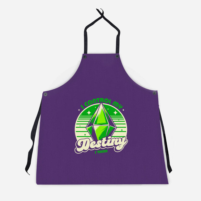 Video Game Destiny-Unisex-Kitchen-Apron-Studio Mootant