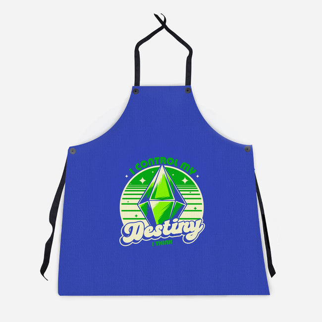 Video Game Destiny-Unisex-Kitchen-Apron-Studio Mootant