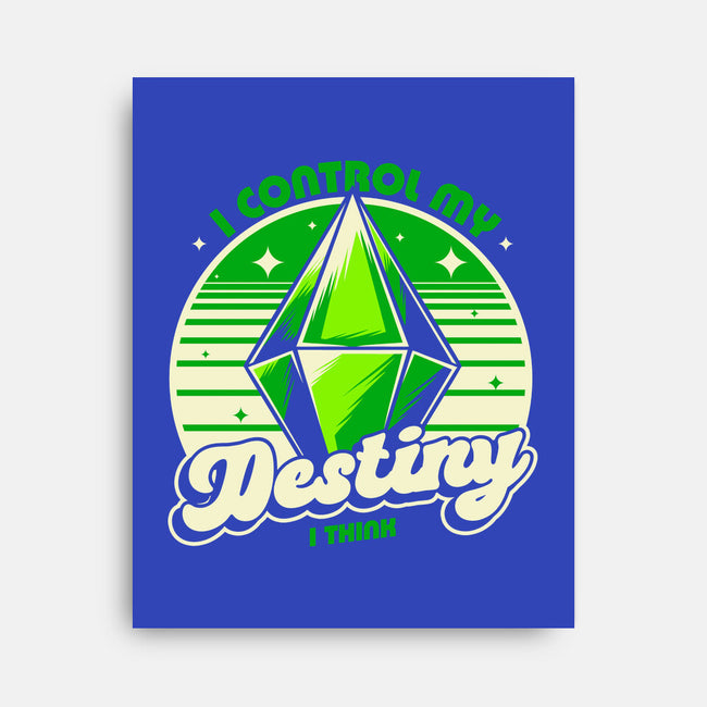 Video Game Destiny-None-Stretched-Canvas-Studio Mootant