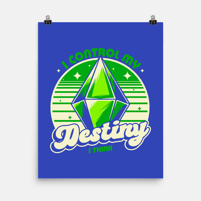 Video Game Destiny-None-Matte-Poster-Studio Mootant