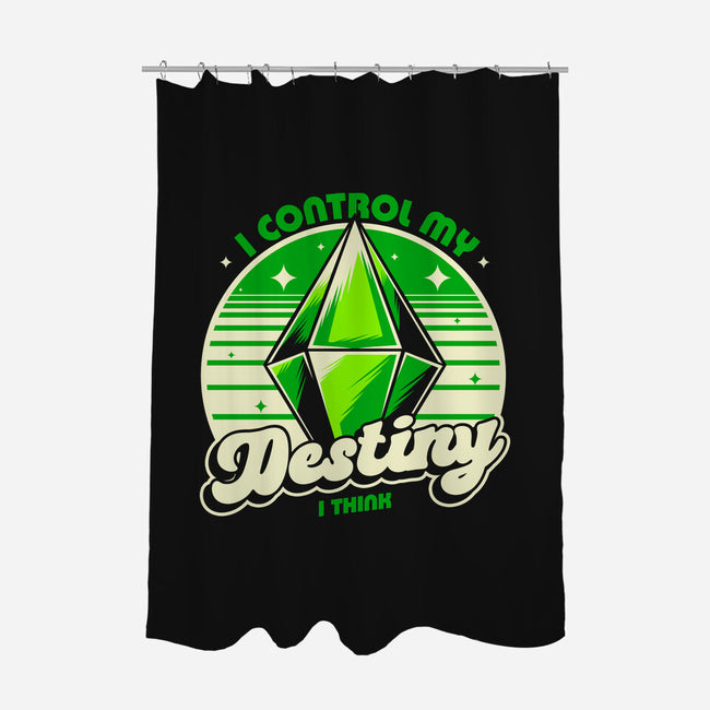 Video Game Destiny-None-Polyester-Shower Curtain-Studio Mootant