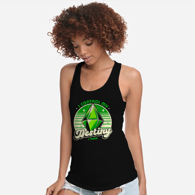 Video Game Destiny-Womens-Racerback-Tank-Studio Mootant