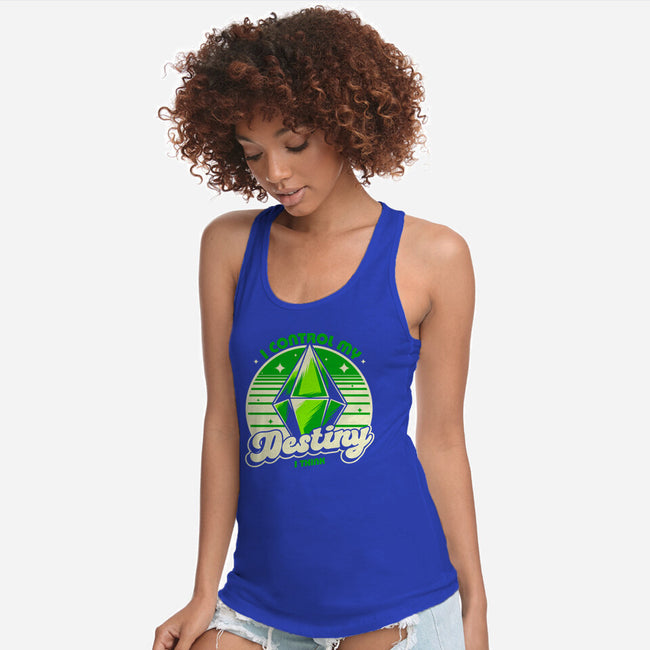 Video Game Destiny-Womens-Racerback-Tank-Studio Mootant