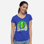 Video Game Destiny-Womens-V-Neck-Tee-Studio Mootant