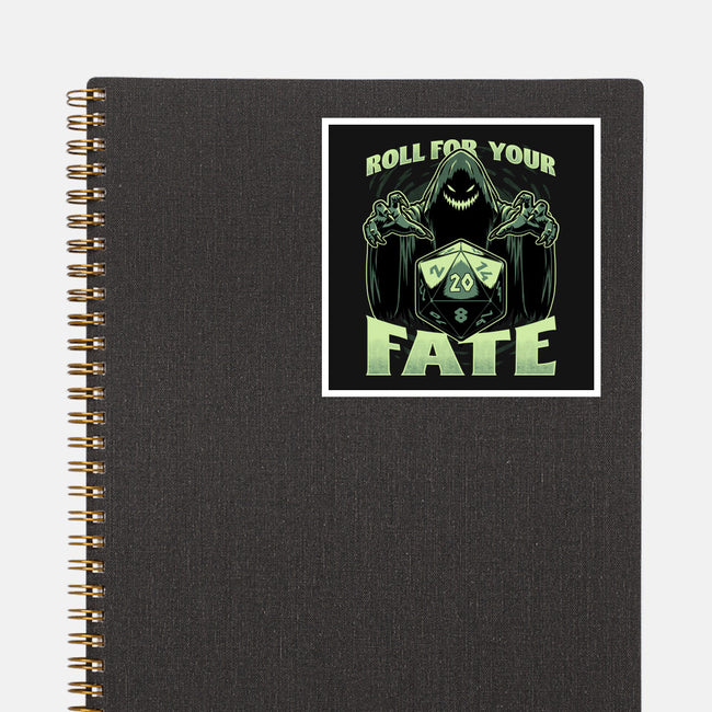 RPG Dice Fate-None-Glossy-Sticker-Studio Mootant