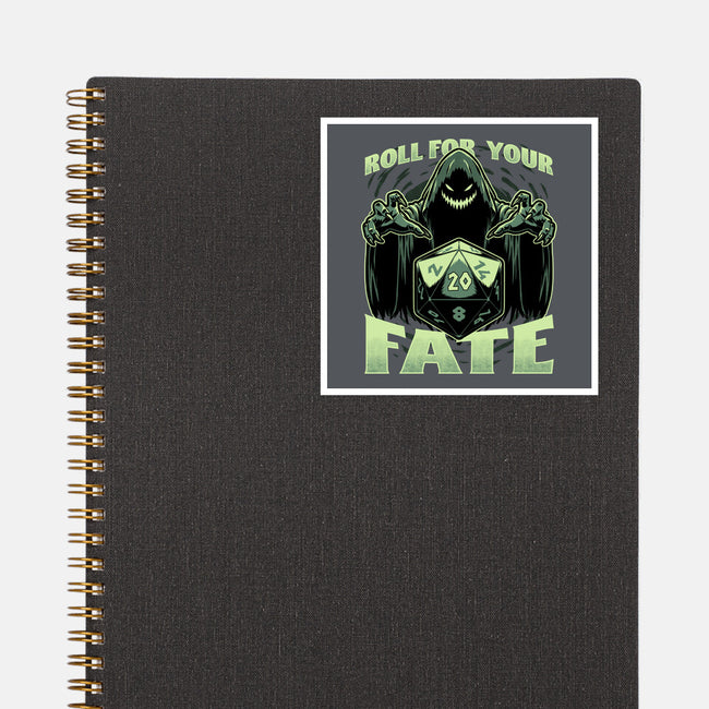 RPG Dice Fate-None-Glossy-Sticker-Studio Mootant